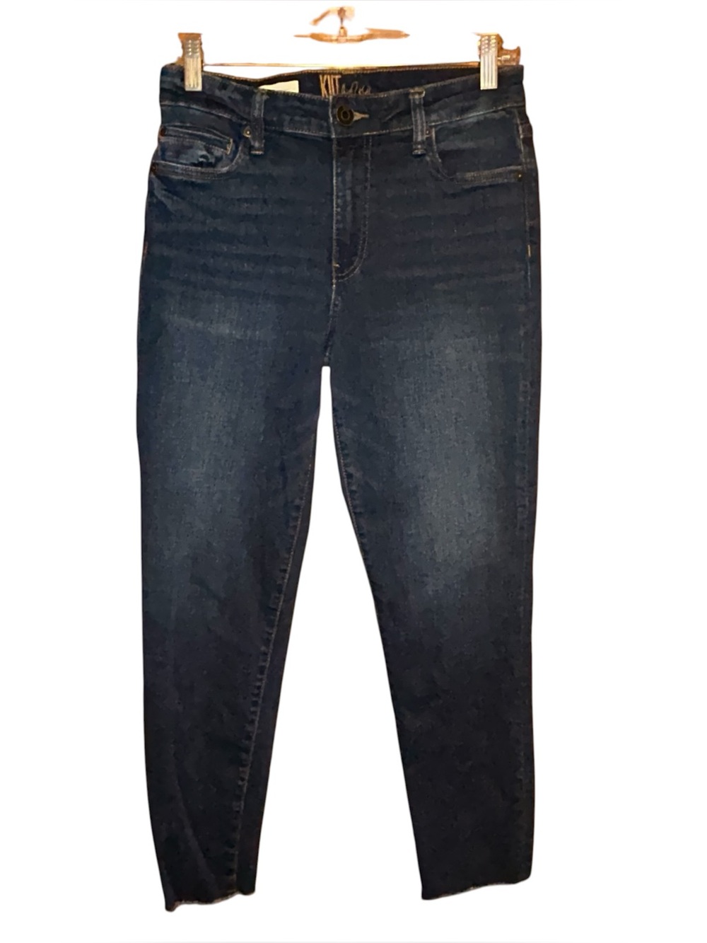 Kut From The Kloth Katy High Rise Ankle Straight Leg Jeans Women’s 2 Dark Wash